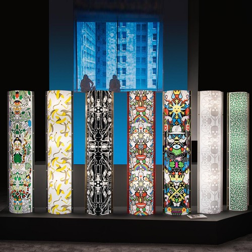 Corp de iluminat Slamp, veioza de podea The Lightning Archives of Studio Job